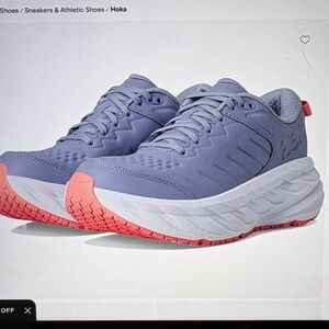 Hoka Women's Sneakers - Lavender and Coral